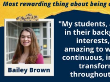 Most rewarding part of being a peer facilitator 2019-2020